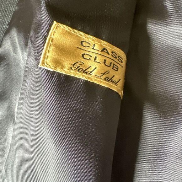 Black Vest Wool Blend Boy’s Size L (14-16) Class Club Gold Label - Picture 2 of 5